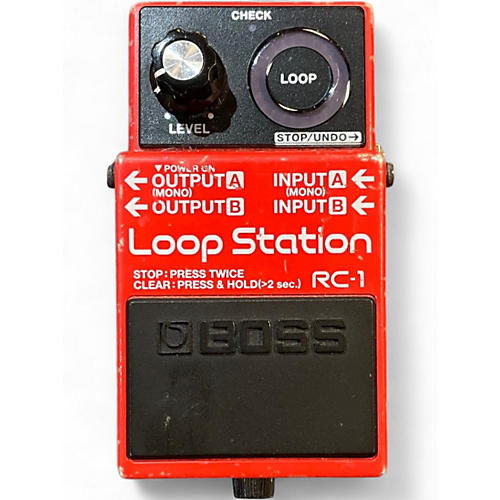 Used BOSS RC1 Loop Station Pedal