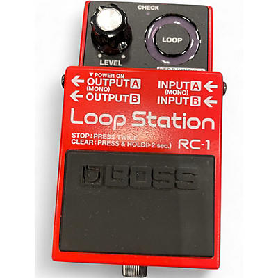 Used BOSS RC1 Loop Station Pedal