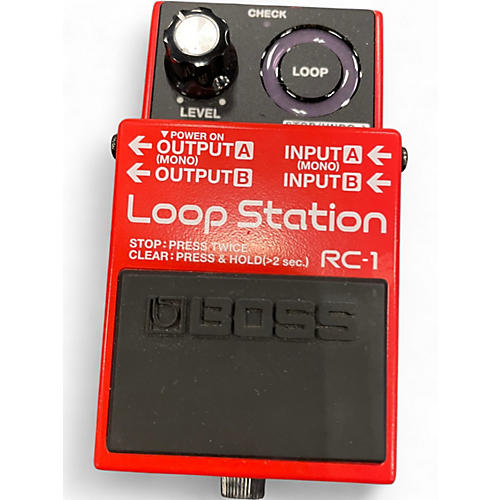 Used BOSS RC1 Loop Station Pedal