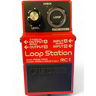 Used BOSS RC1 Loop Station Pedal