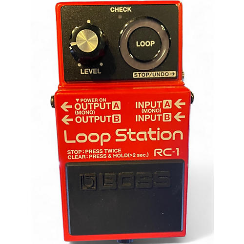Used BOSS RC1 Loop Station Pedal