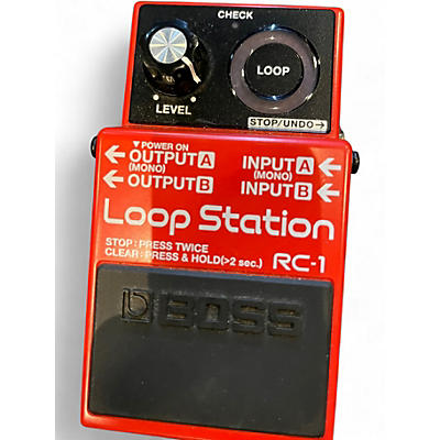 Used BOSS RC1 Loop Station Pedal