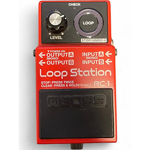 Used BOSS RC1 Loop Station Pedal