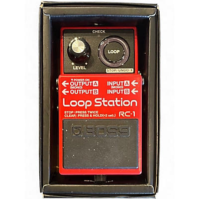 Used BOSS RC1 Loop Station Pedal