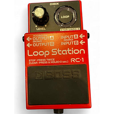 Used BOSS RC1 Loop Station Pedal