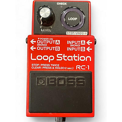 Used BOSS RC1 Loop Station Pedal