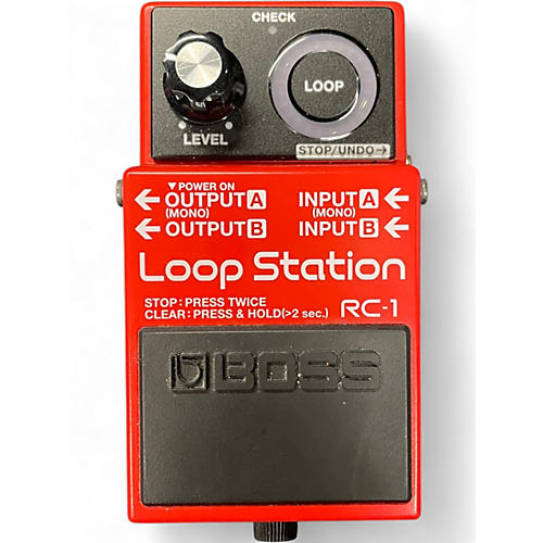 Used BOSS RC1 Loop Station Pedal