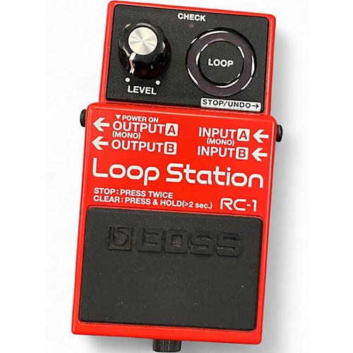 Used BOSS RC1 Loop Station Pedal