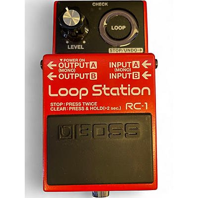 Used BOSS RC1 Loop Station Pedal