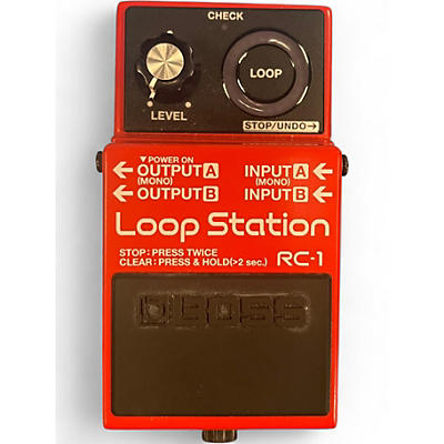 Used BOSS RC1 Loop Station Pedal