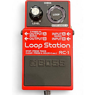 Used BOSS RC1 Loop Station Pedal