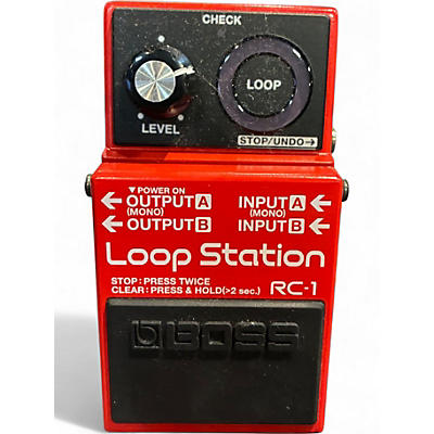 Used BOSS RC1 Loop Station Pedal