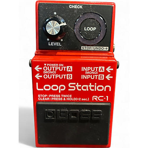 Used BOSS RC1 Loop Station Pedal