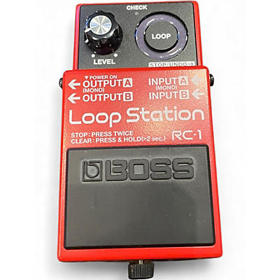 Used BOSS RC1 Loop Station Pedal