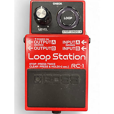 Used BOSS RC1 Loop Station Pedal