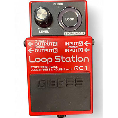 Used BOSS RC1 Loop Station Pedal