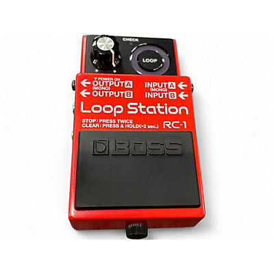 Used BOSS RC1 Loop Station Pedal
