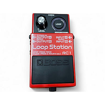 Used BOSS RC1 Loop Station Pedal