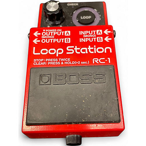 Used BOSS RC1 Loop Station Pedal
