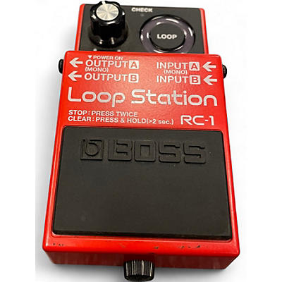 Used BOSS RC1 Loop Station Pedal