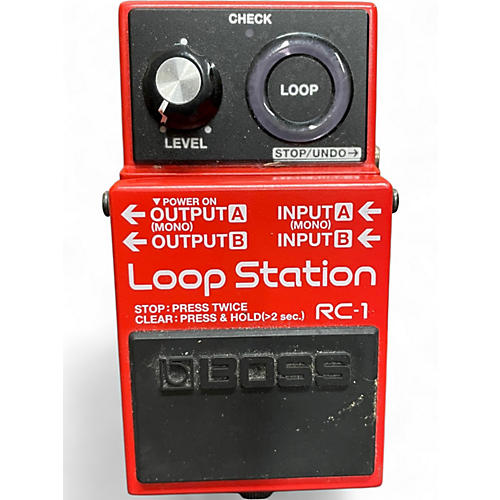 Used BOSS RC1 Loop Station Pedal