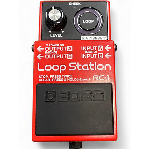 Used BOSS RC1 Loop Station Pedal