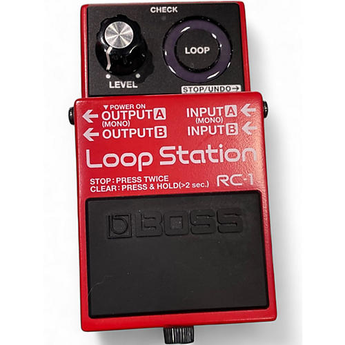 Used BOSS RC1 Loop Station Pedal