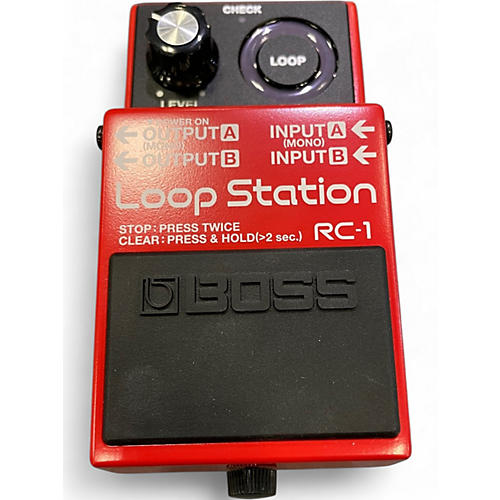 Used BOSS RC1 Loop Station Pedal