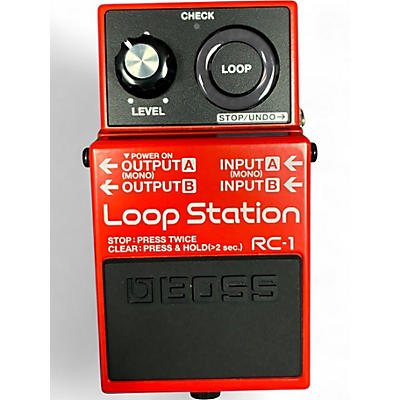 Used BOSS RC1 Loop Station Pedal
