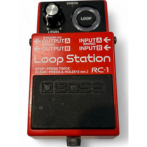 Used BOSS RC1 Loop Station Pedal