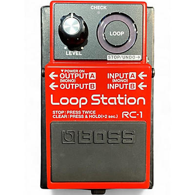 Used BOSS RC1 Loop Station Pedal