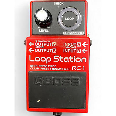 Used BOSS RC1 Loop Station Pedal