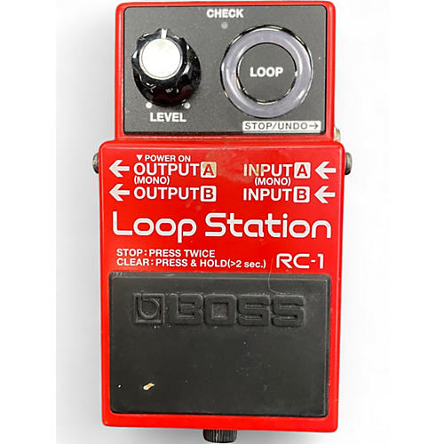 Used BOSS RC1 Loop Station Pedal