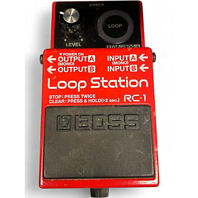 Used BOSS RC1 Loop Station Pedal