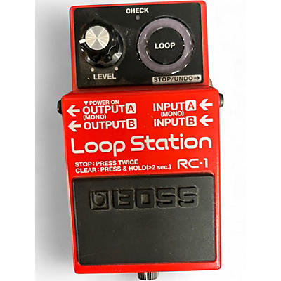 Used BOSS RC1 Loop Station Pedal