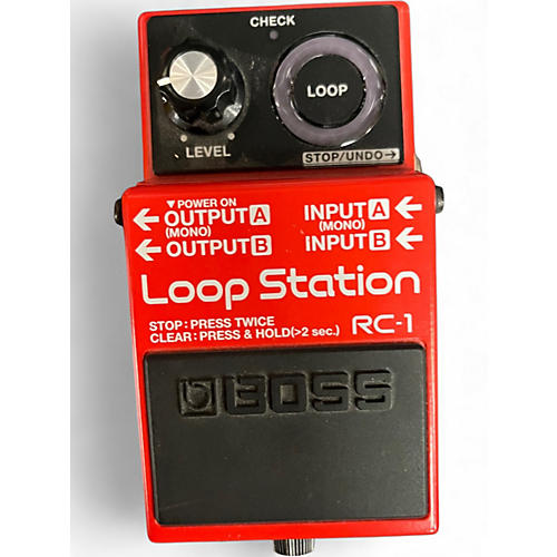 Used BOSS RC1 Loop Station Pedal