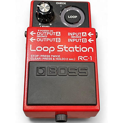 Used BOSS RC1 Loop Station Pedal