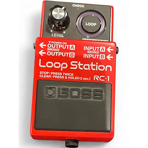Used BOSS RC1 Loop Station Pedal