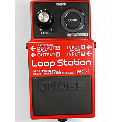 Used BOSS RC1 Loop Station Pedal