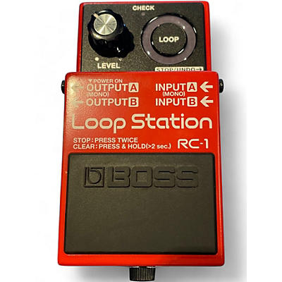 Used BOSS RC1 Loop Station Pedal