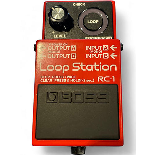 Used BOSS RC1 Loop Station Pedal