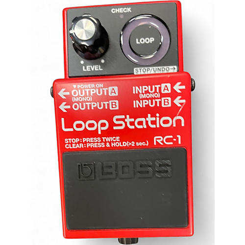 Used BOSS RC1 Loop Station Pedal