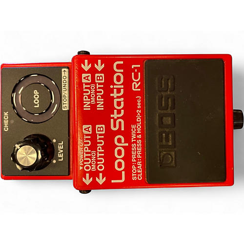 Used BOSS RC1 Loop Station Pedal