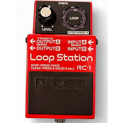 Used BOSS RC1 Loop Station Pedal