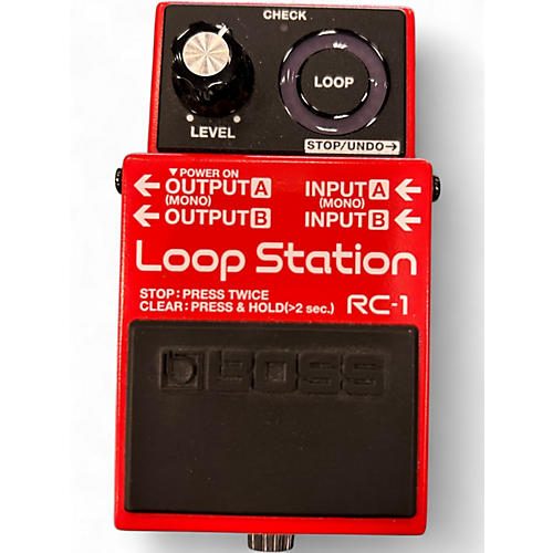 Used BOSS RC1 Loop Station Pedal