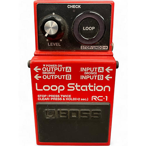 Used BOSS RC1 Loop Station Pedal