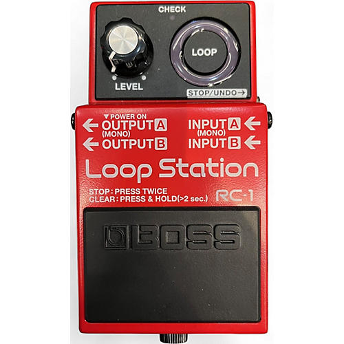 Used BOSS RC1 Loop Station Pedal