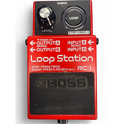 Used BOSS RC1 Loop Station Pedal