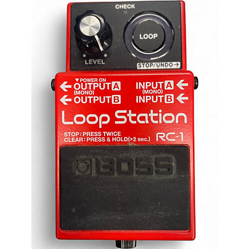 Used BOSS RC1 Loop Station Pedal