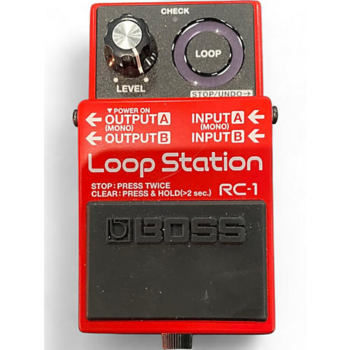 Used BOSS RC1 Loop Station Pedal
